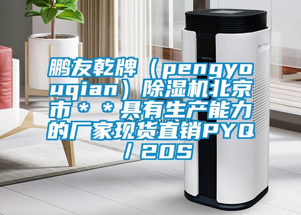 鵬友乾牌（pengyouqian）除濕機北京市＊＊具有生產能力的廠家現貨直銷PYQ／20S